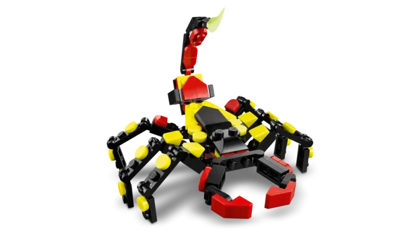 LEGO® Creator 31159 Divoká zvířata: Překvapivý pavouk