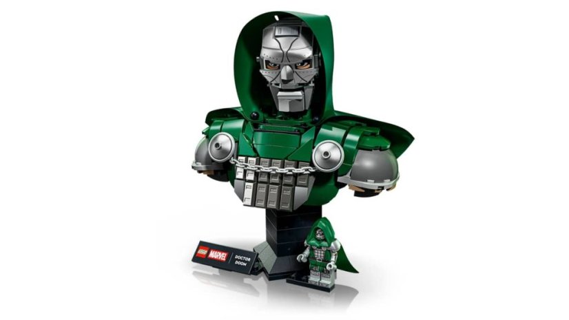 LEGO® Marvel 76345 Popiersie Doktora Dooma