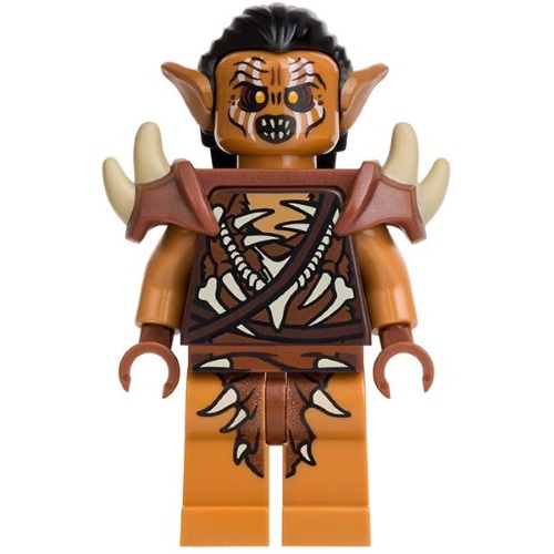 lor077 Gundabad Orc - Hair and Shoulder Spikes