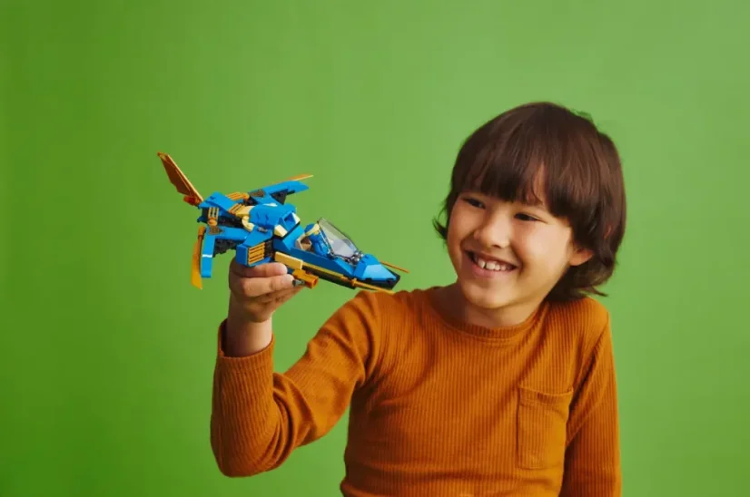LEGO® NINJAGO® 71784 Odrzutowiec ponaddźwiękowy Jay’a EVO