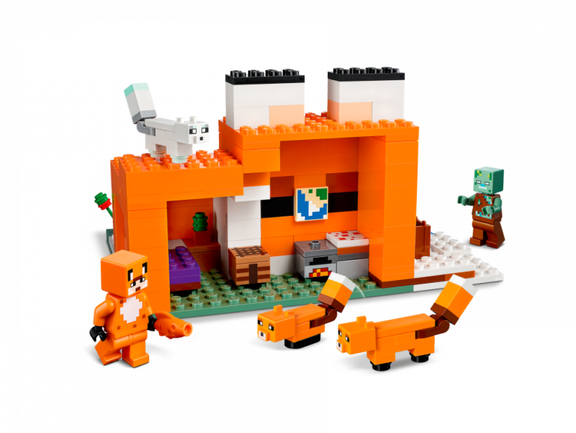 LEGO® Minecraft 21178 Siedlisko lisów