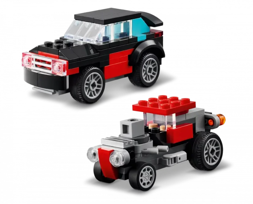 LEGO® Creator 31146 Náklaďák s plošinou a vrtulníkem