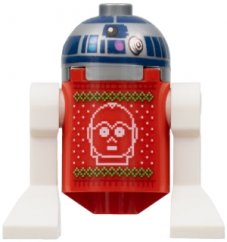 sw1241 Astromech Droid, R2-D2 - Holiday Sweater