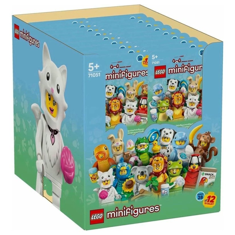 LEGO® Minifigurky 71051 28. série – zvířata - celý box - 36 ks