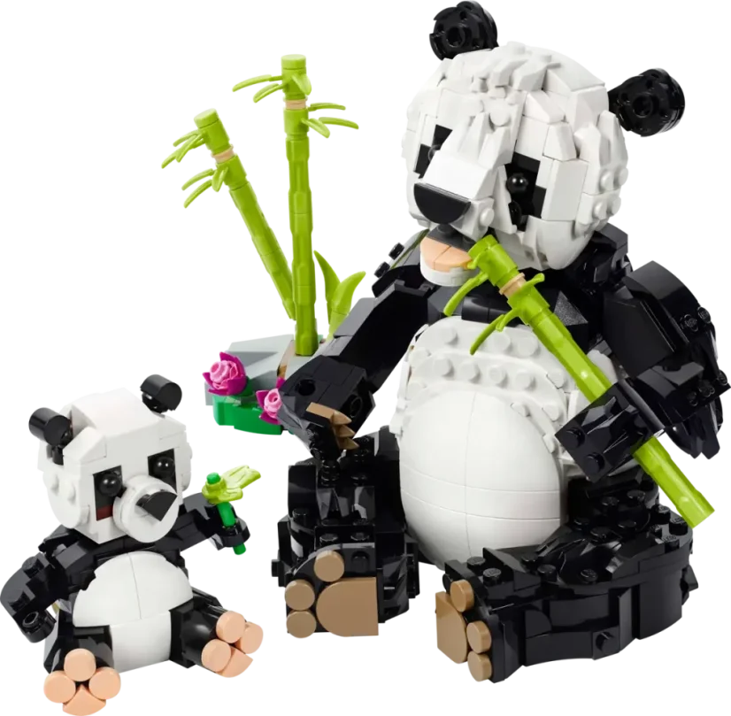 LEGO® Creator 31165 Divoká zvířata: Pandí rodinka