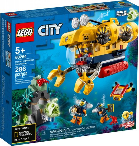 LEGO® City 60264 Oceánská průzkumná ponorka DRUHÁ JAKOST