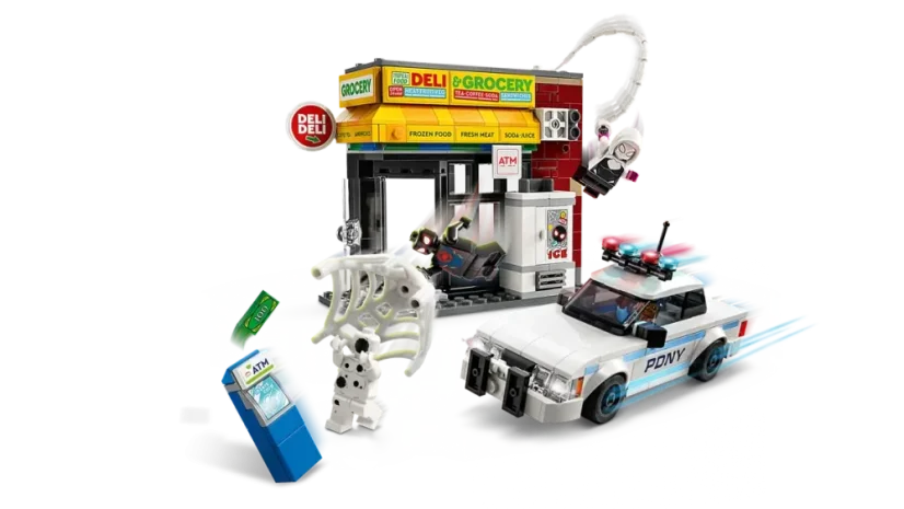 LEGO® Marvel 76311 Spider-Verse: Miles Morales vs. Flek