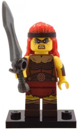 col25-11 Fierce Barbarian, Series 25 (Complete Set with Stand and Accessories)