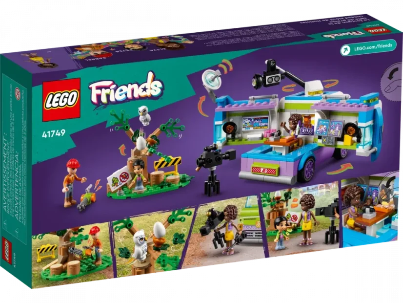 LEGO® Friends 41749 Novinárska dodávka