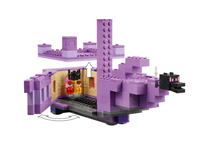 LEGO Minecraft 21264 The Ender Dragon and End Ship