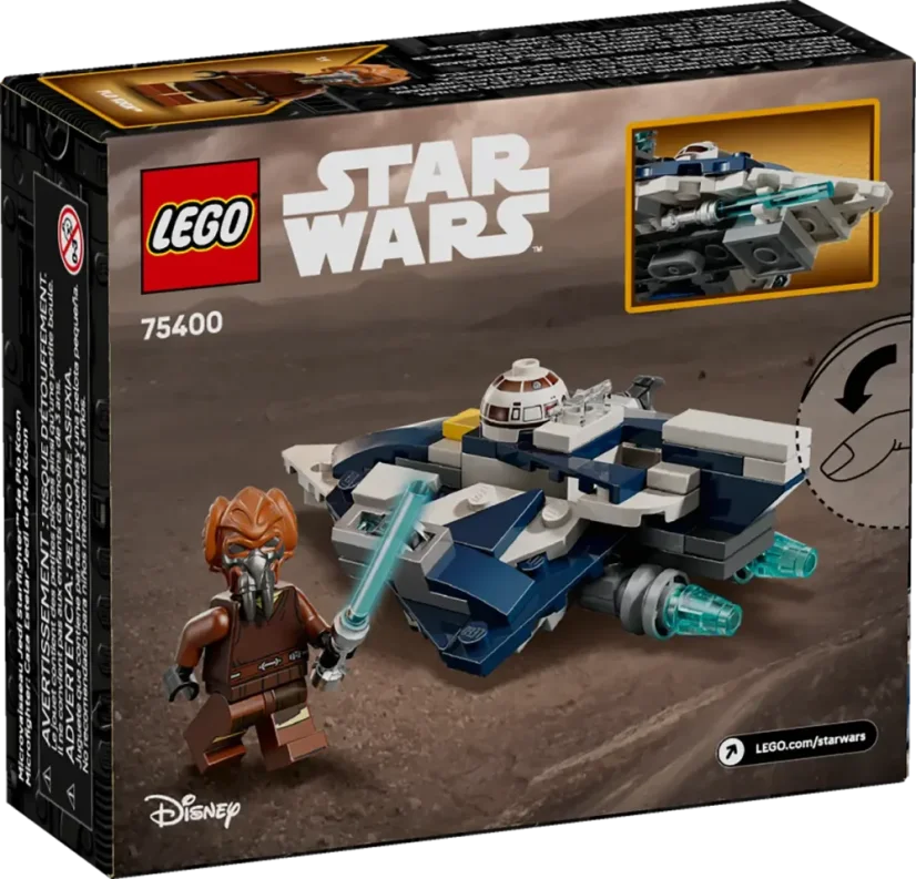 LEGO® Star Wars™ 75400 Plo Koon a jeho jediská mikrostíhačka