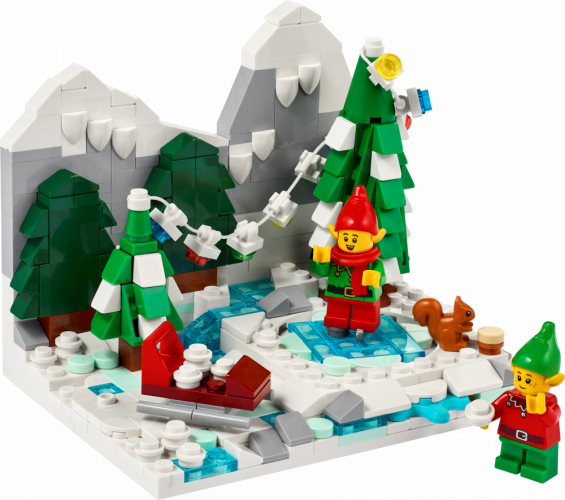LEGO VIP 40564 Zimní dobrodružství elfů