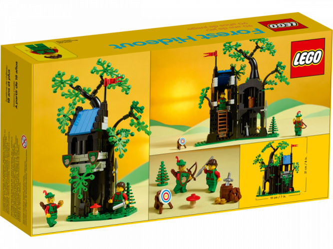 LEGO® 40567 Úkryt lesních zbojníků