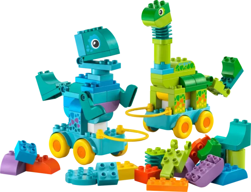 LEGO® DUPLO® 10451 3 v 1: Dinosauři na kolečkách