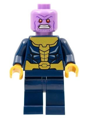 sh761 Thanos - Dark Blue Legs Plain, Dark Blue Arms, No Helmet