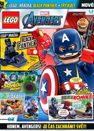 Časopis LEGO® Marvel Avengers 2/2023 CZ verzia