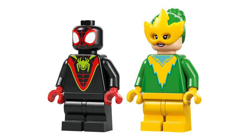LEGO® Marvel Spidey a jeho úžasní přátelé 11198 Spin, Electro a honička s dinosauřím vozidlem