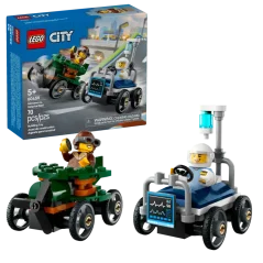 LEGO® City 60459 Pretekársky balíček: Lietadlo vs. nemocničné lôžko