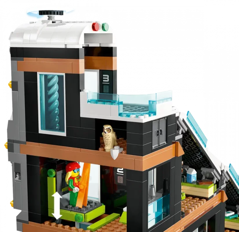 LEGO® City 60366 Centrum narciarskie i wspinaczkowe