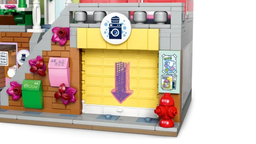 LEGO® Friends 42670 Apartmány a obchody v městečku Heartlake