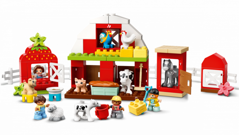 LEGO® Duplo 10952 Stodola, traktor a zvířátka z farmy