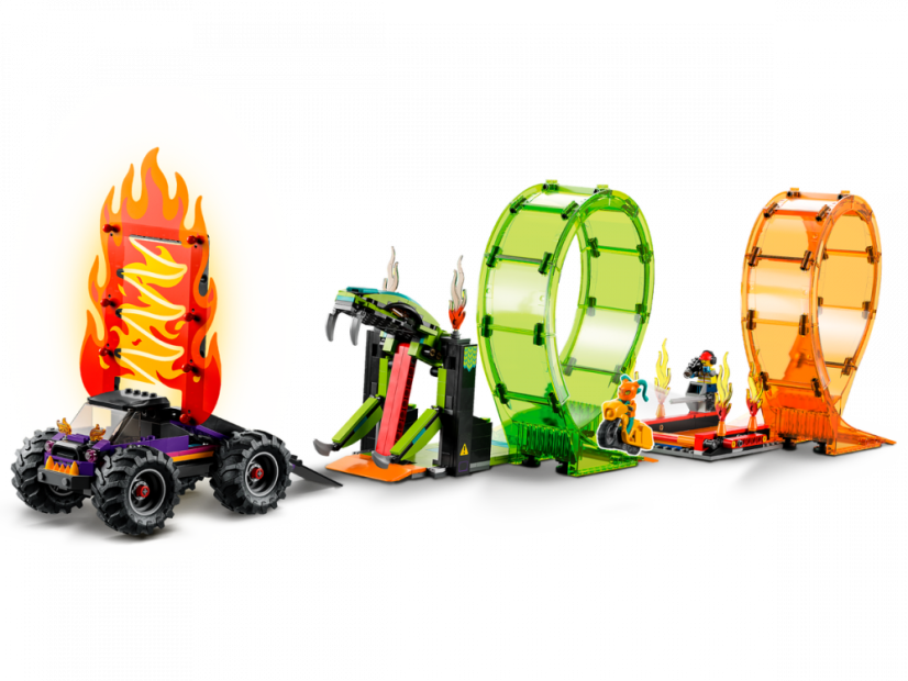 LEGO® City 60339 Kaskadérská dvojitá smyčka