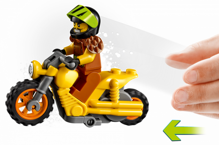 LEGO® City 60297 Kaskadérska demoličná motorka