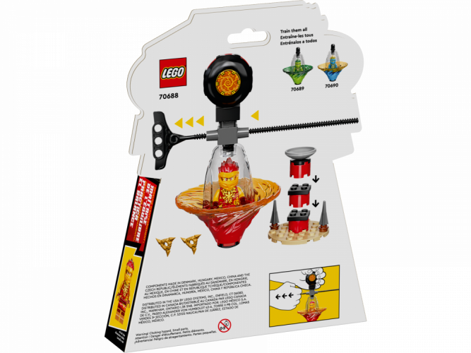 LEGO® NINJAGO 70688 Kaiův nindžovský trénink Spinjitzu