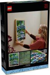 LEGO® Art 31220 Claude Monet — Most nad stawem z liliami wodnymi