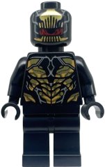 sh0872 Outrider - Torso with Short Dark Bluish Gray Tips at Neck