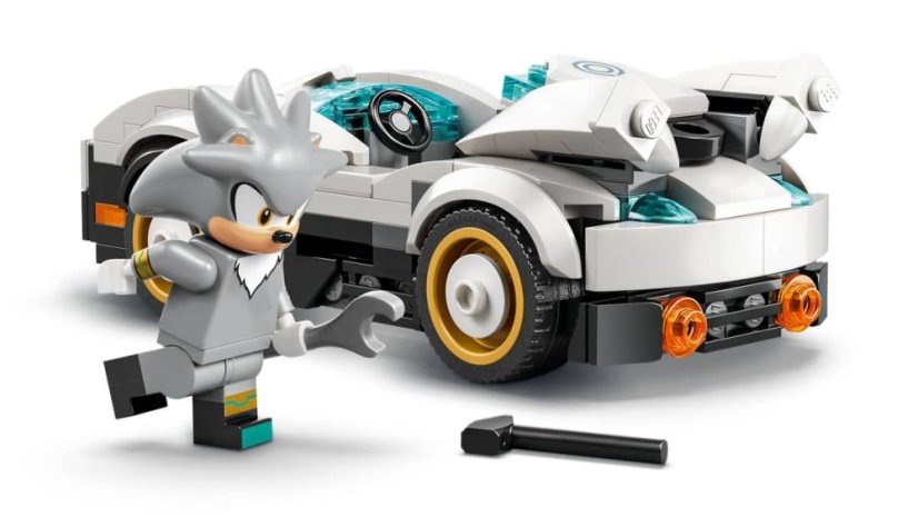 LEGO® Sonic the Hedgehog™ 77118 Silver a jeho auto vs. Knuckles a jeho monster truck