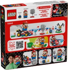 LEGO® Super Mario™ 72043 Mario Kart™ — Interaktywna figurka LEGO® Mario™ i Standard Kart