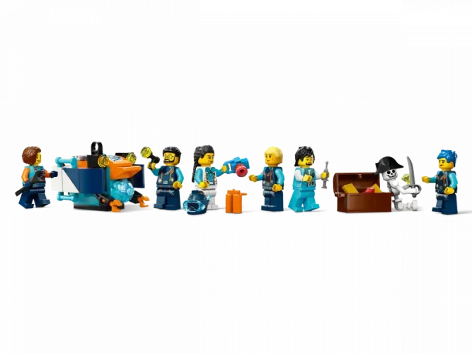 LEGO® City 60379 Hlubinná průzkumná ponorka