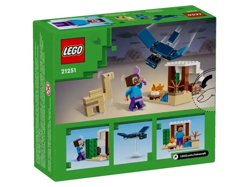 LEGO® Minecraft 21251 Stevova výprava do púšte