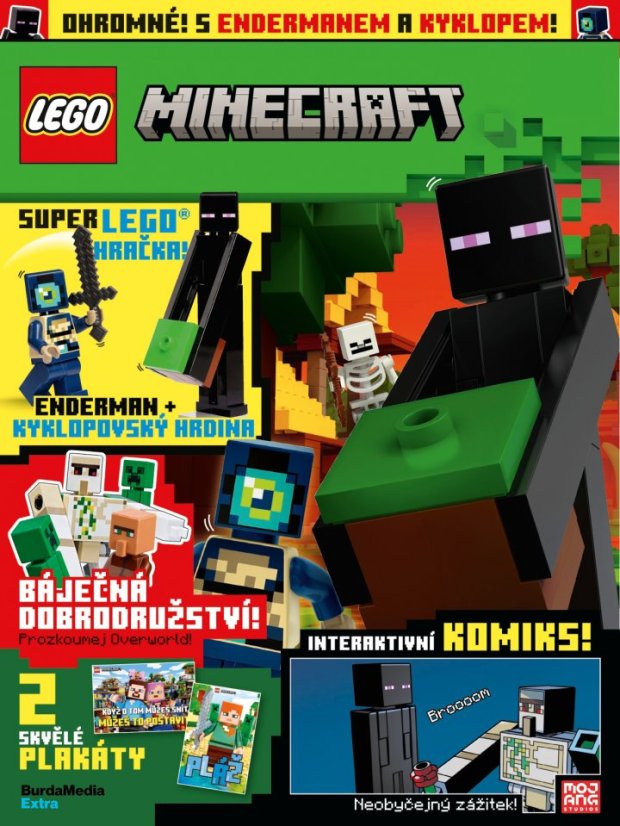 Časopis LEGO® Minecraft 6/2025 CZ verzia