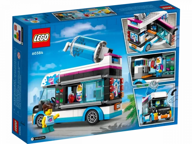 LEGO® City 60384 Pingwinia furgonetka ze slushem