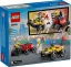 LEGO® City 60458 Pretekársky balíček: Rozvoz pizzy vs. hasičské auto