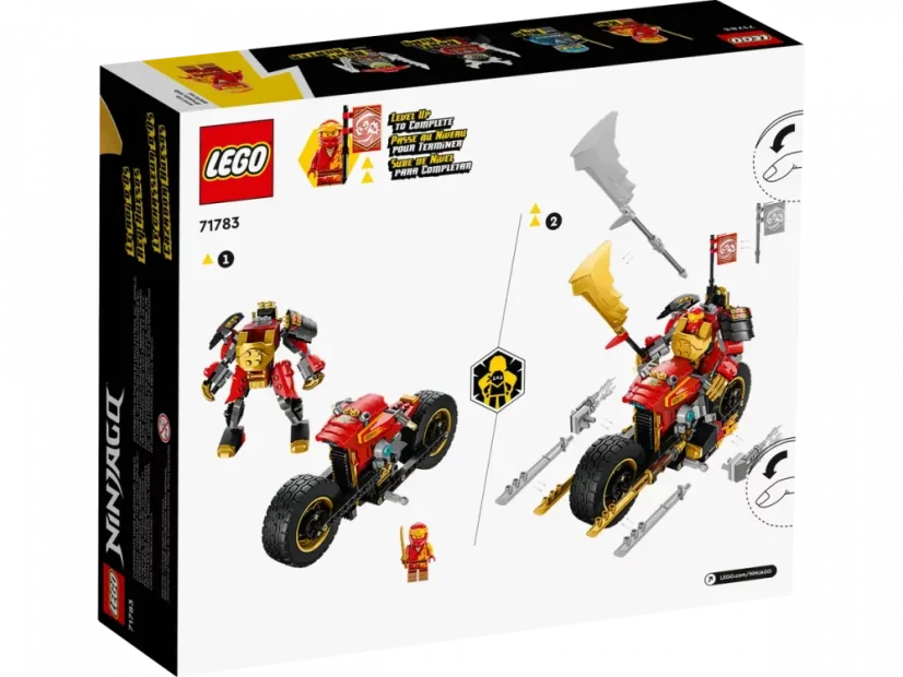 LEGO® NINJAGO® 71783 Kaiova robomotorka EVO