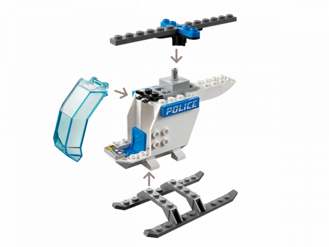 LEGO® City 60275 Policajný vrtuľník