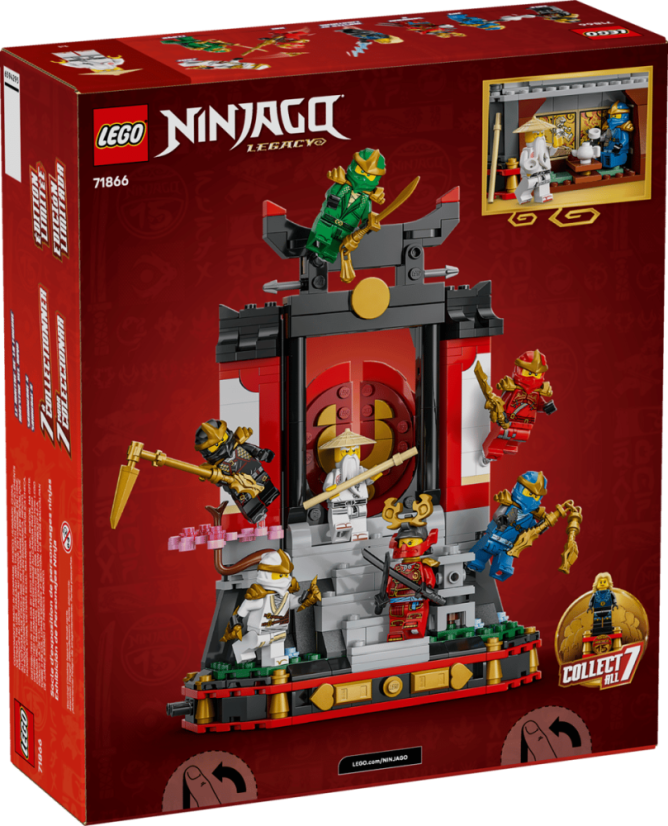 LEGO® NINJAGO® 71866 Ninja Character Display 15th Anniversary