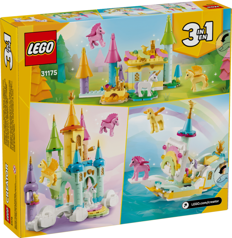 LEGO® Creator 31175 Hrad s jednorožci