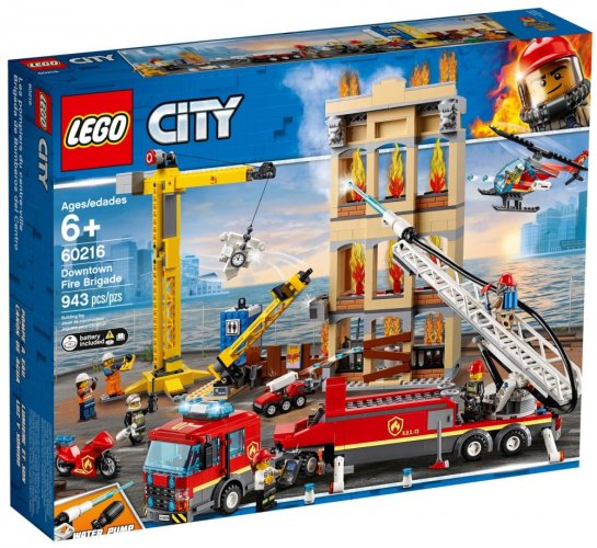 LEGO® City 60216 Hasiči v centru města DRUHÁ JAKOST