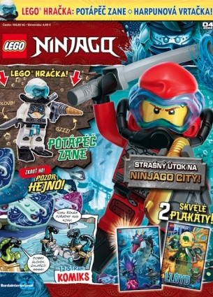 Časopis LEGO® Ninjago 4/2022 CZ verzia