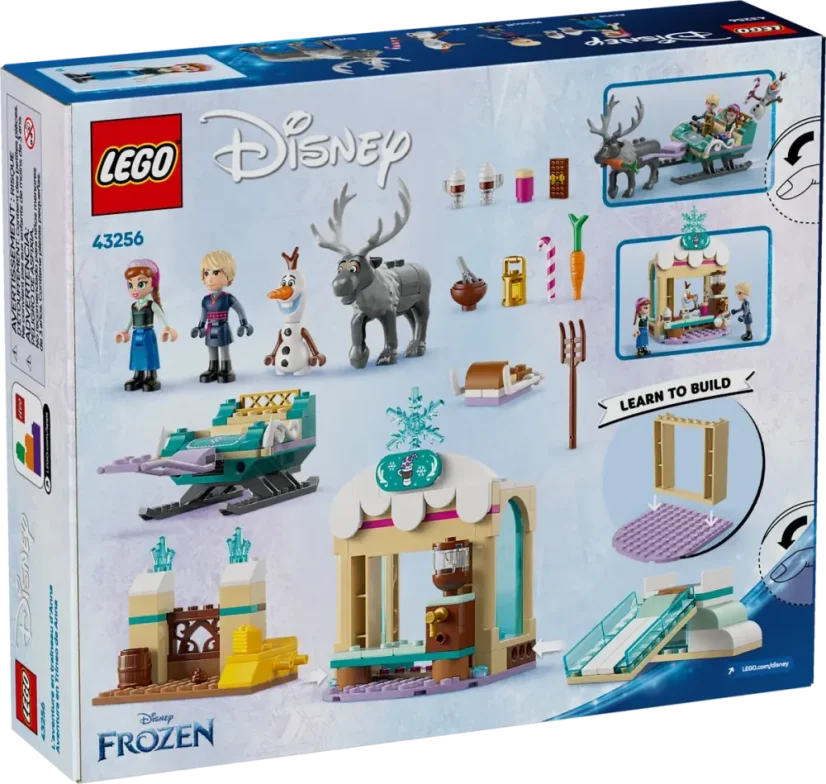 LEGO® Disney Princess 43256 Anna a dobrodružství na saních
