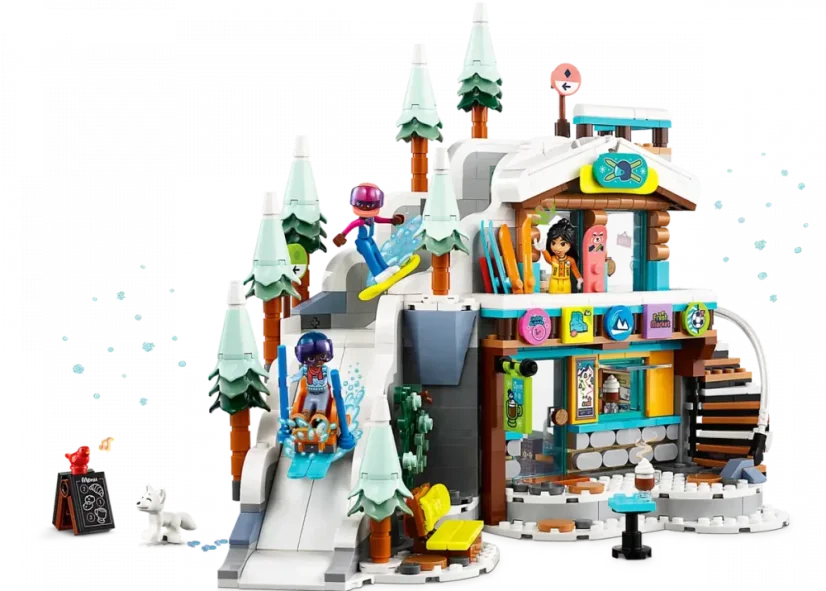 LEGO® Friends 41756 Lyžařský resort s kavárnou