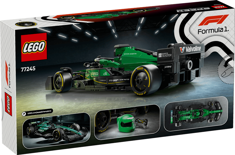 LEGO® Speed Champions 77245 Aston Martin Aramco F1® AMR24 Race Car