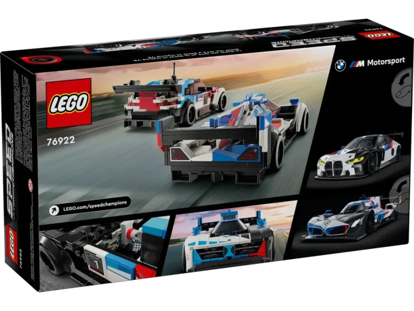 LEGO® Speed Champions 76922 BMW M4 GT3 a BMW M Hybrid V8