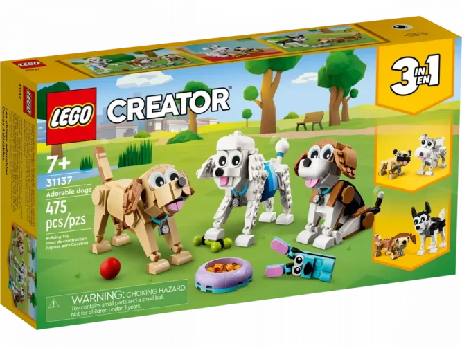LEGO® Creator 31137 Roztomilé psíky