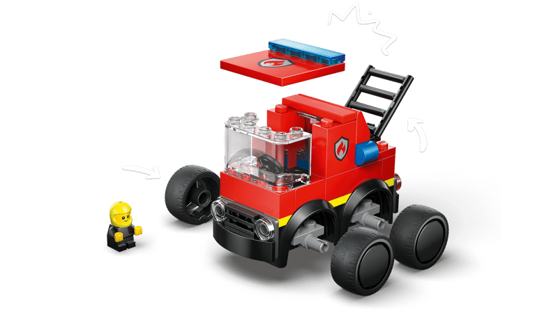 LEGO® City 60482 Autíčka – Hasičské auto