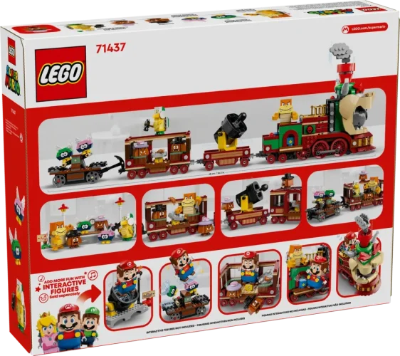 LEGO® Super Mario™ 71437 Bowser i pociąg ekspresowy